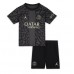 Paris Saint-Germain Replika Babykläder Tredje matchkläder barn 2023-24 Korta ärmar (+ Korta byxor)